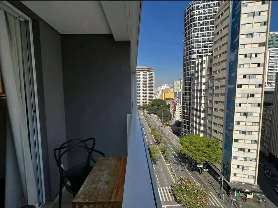 شقة Apto Andar Alto, Consolacao, Coracao Sp, 1108 ساو باولو 0*,  البرازيل